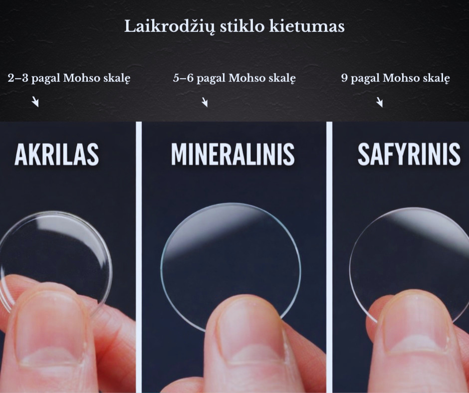 Safyrinis ar mineralinis stiklas – kurį rinktis?