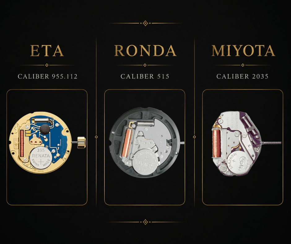 ETA, Ronda ar Miyota? Kuo iš tikrųjų skiriasi kvarciniai mechanizmai
