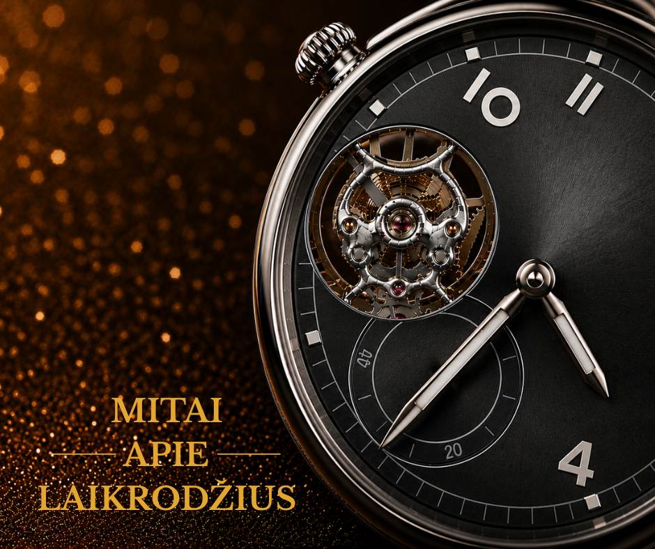 7 mitai apie laikrodžius, kuriais žmonės tiki iki pirmo rimtesnio gedimo
